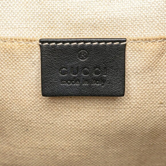GUCCI Authentic Black Leather Backpack main image 6